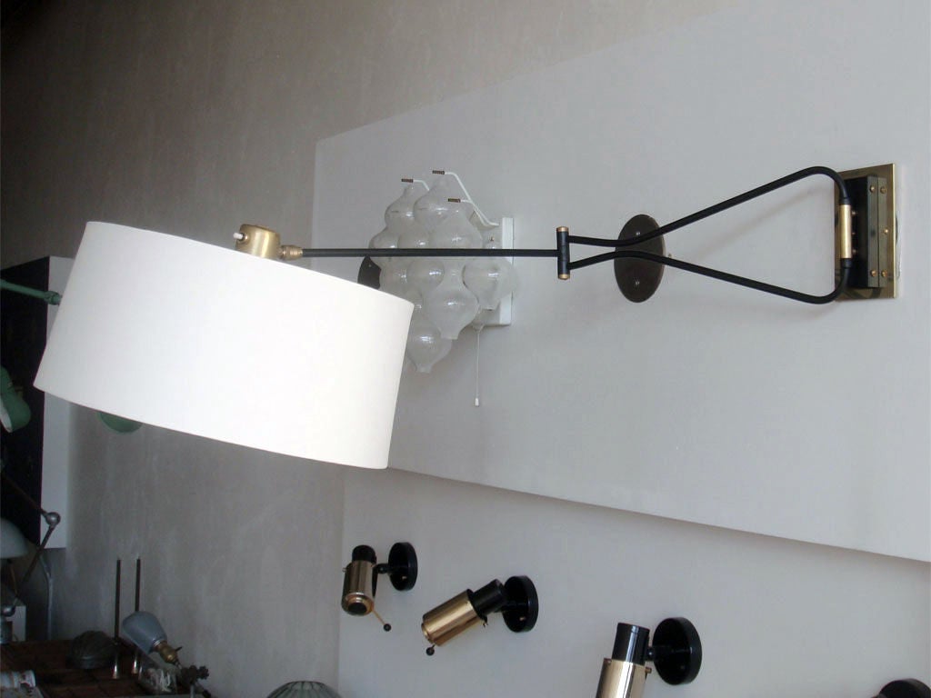 Pair of French Swing Arm Sconces
