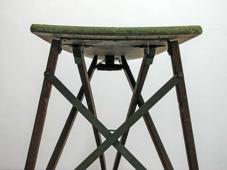 Mid-20th Century 1930's Wooden Ironing Board