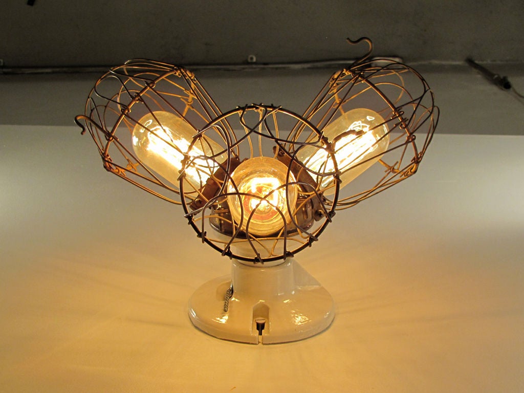 Industrial Triple Cage Lights 3