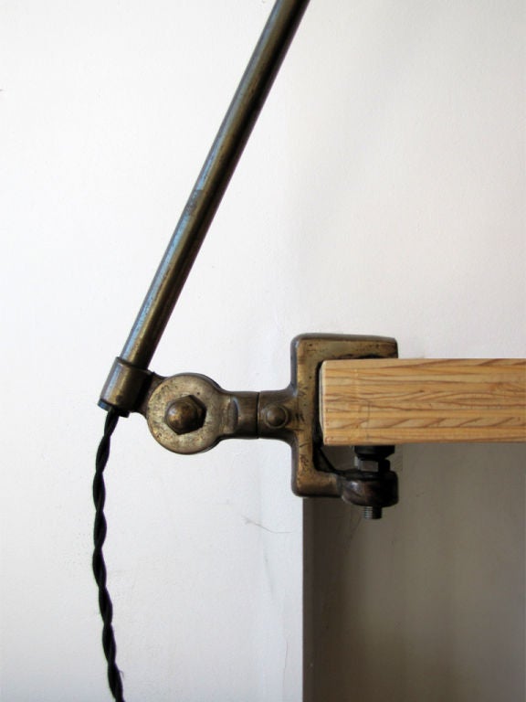 Bauhaus Pair of Industrial Task Lamps