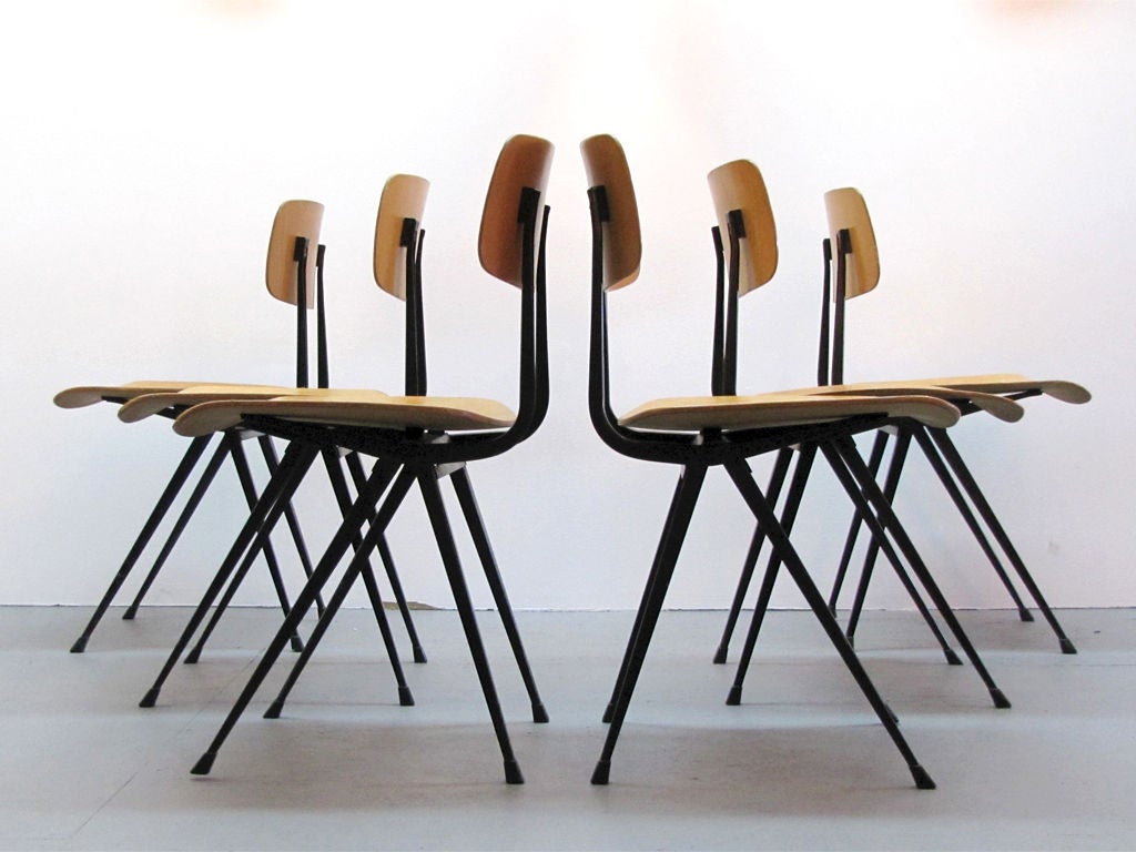 Set of Six Friso Kramer Result Chairs 3