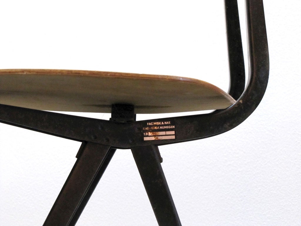 Metal Set of Six Friso Kramer Result Chairs