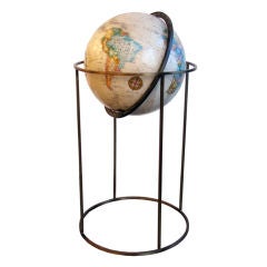 Large Floor Standing Globe