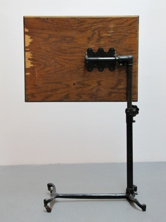 Iron Sidway Elkhart Tilt Top Side Table