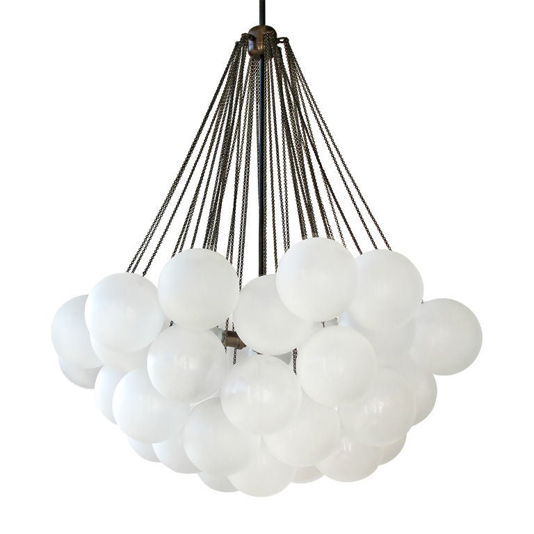 Custom cloud chandelier, new, offered by Gallery L7