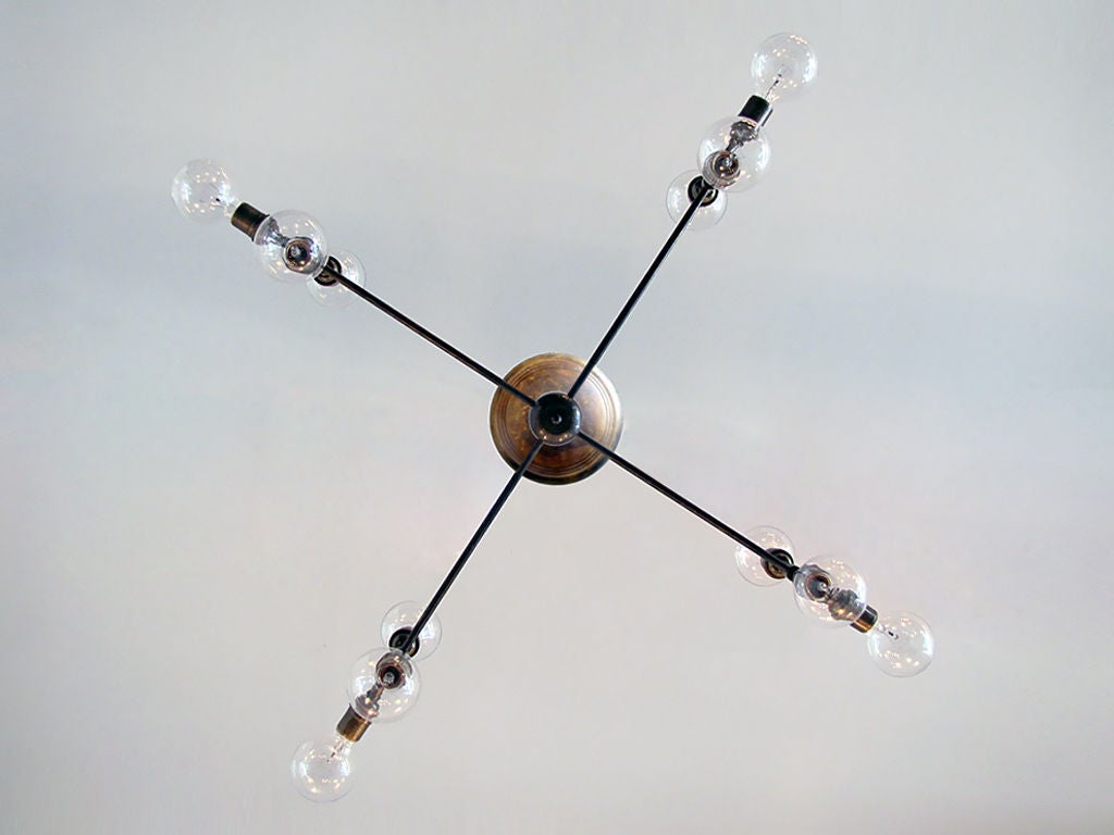 compass chandelier