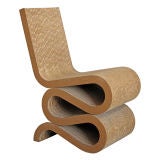 Chaise "Wiggle" de Frank Gehry