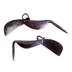 Paar Fischermesser