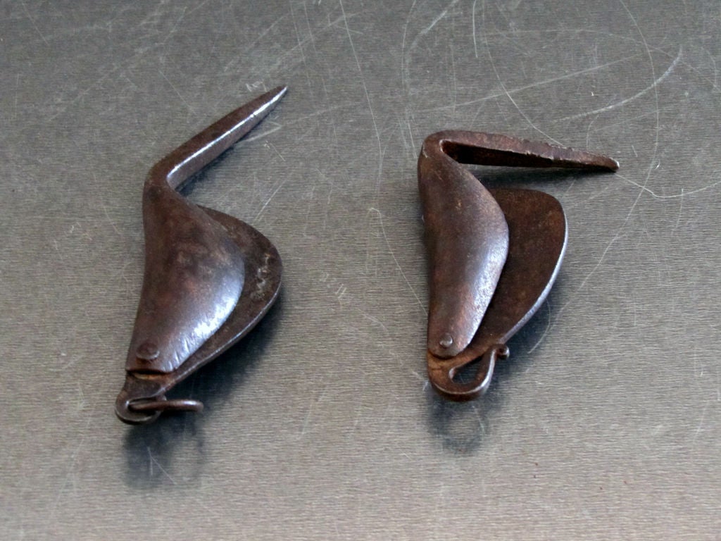 19th Century Pair of Fisherman's Knives