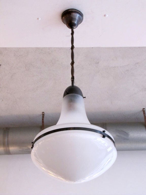 20th Century Pendant Light by Peter Behrens for AEG