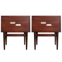 Pair of American of Martinsville Nightstands