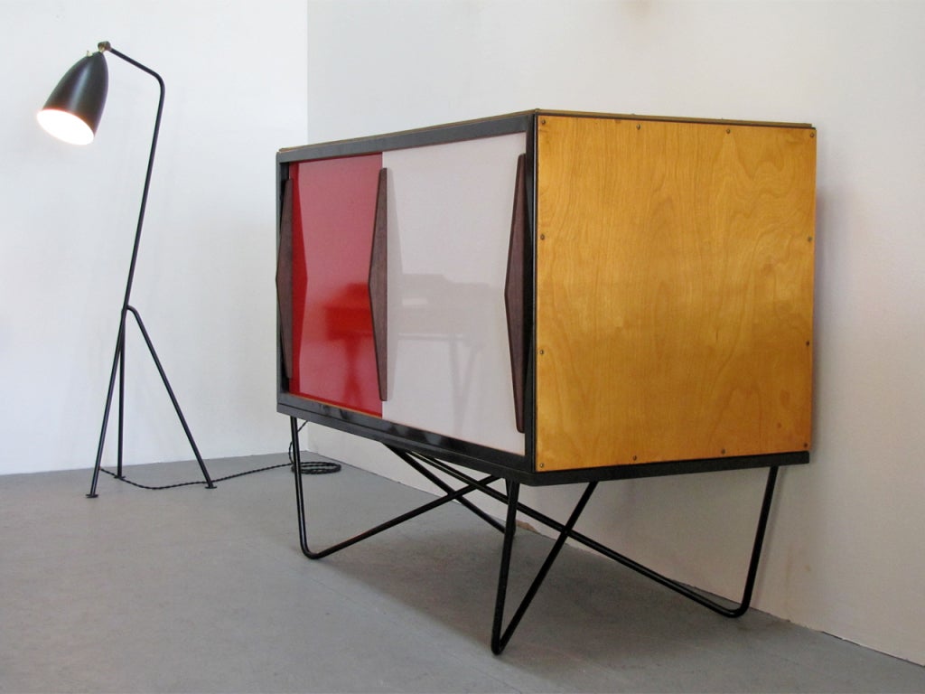 Mid-20th Century Willy Van Der Meeren Console