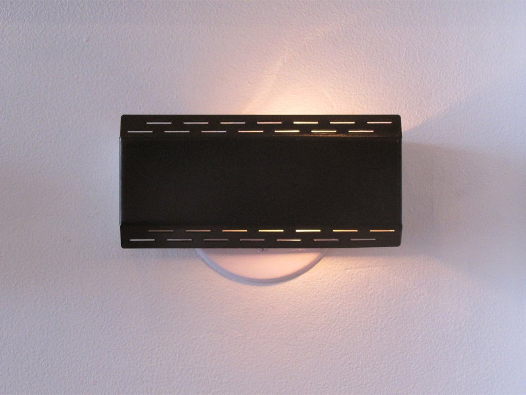 Mid-Century Modern Pair of Dutch Wall Lights