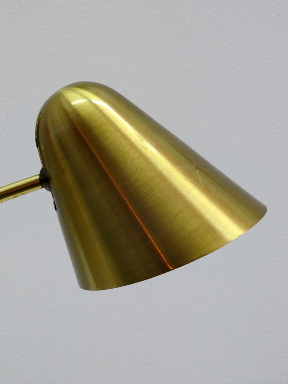 Mid-20th Century Jacques Biny Library Lamp