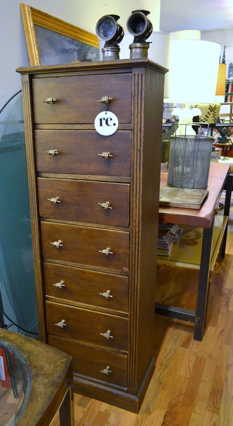 Spanish Tall Chest of Drawers or Semainier 3