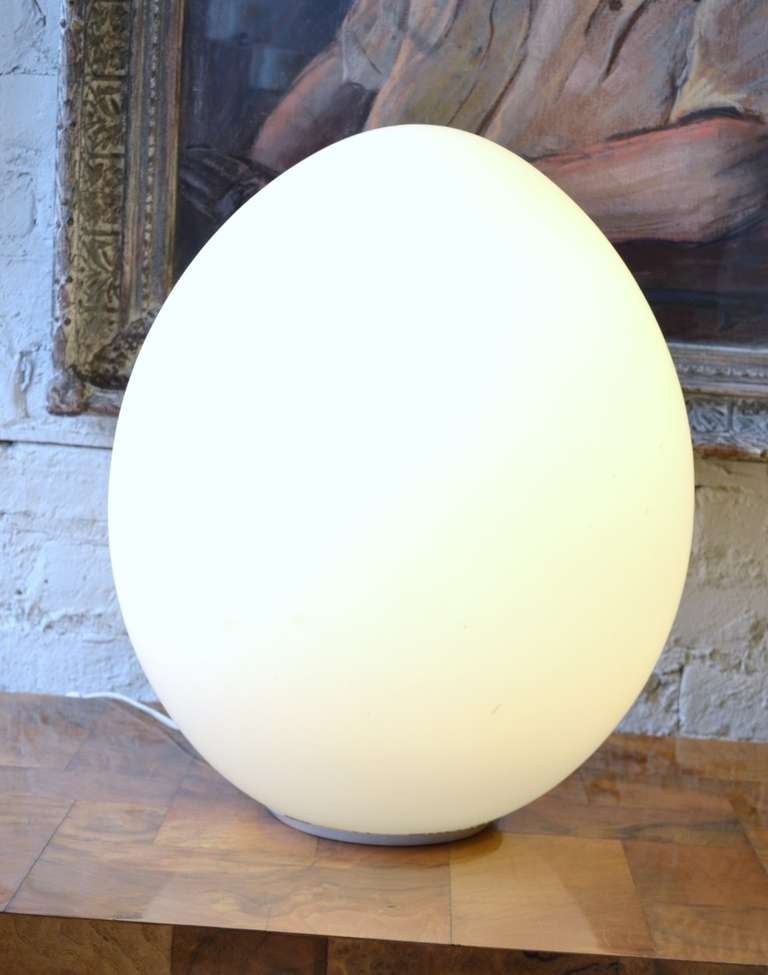 Vistosi Italian Egg Lamp at 1stDibs