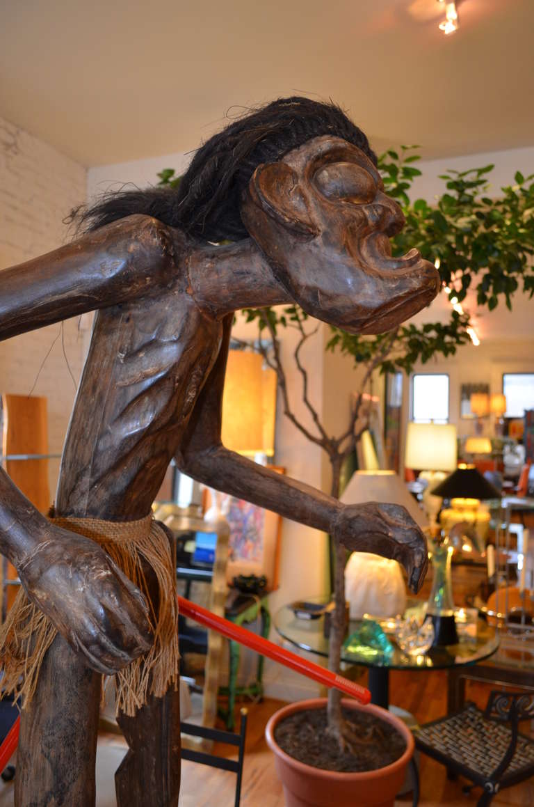 Autre Grande statue africaine en bois sculpté