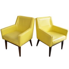 Pair of Mid-Century Arm Chairs