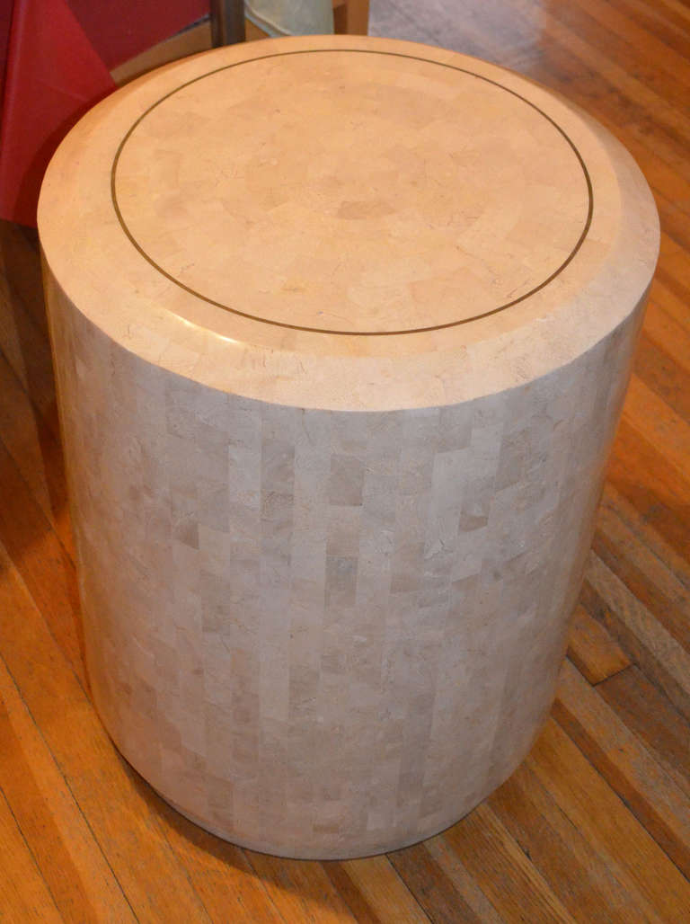 A tessellated stone end table by Maitland-Smith with brass trim.
We are always adding to our 1st dibs inventory so be sure to include
us on your favorite dealer list and visit our storefront regularly.