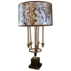 Monumental Marbro Candlestick Lamp