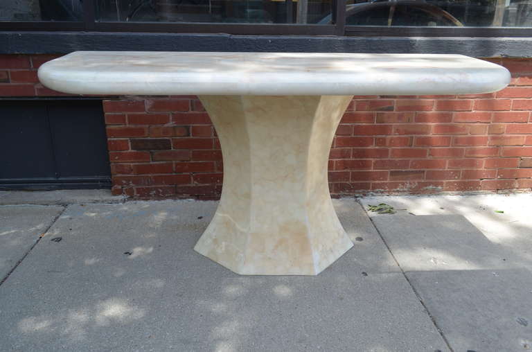 Marble Exceptional Onyx Console Table