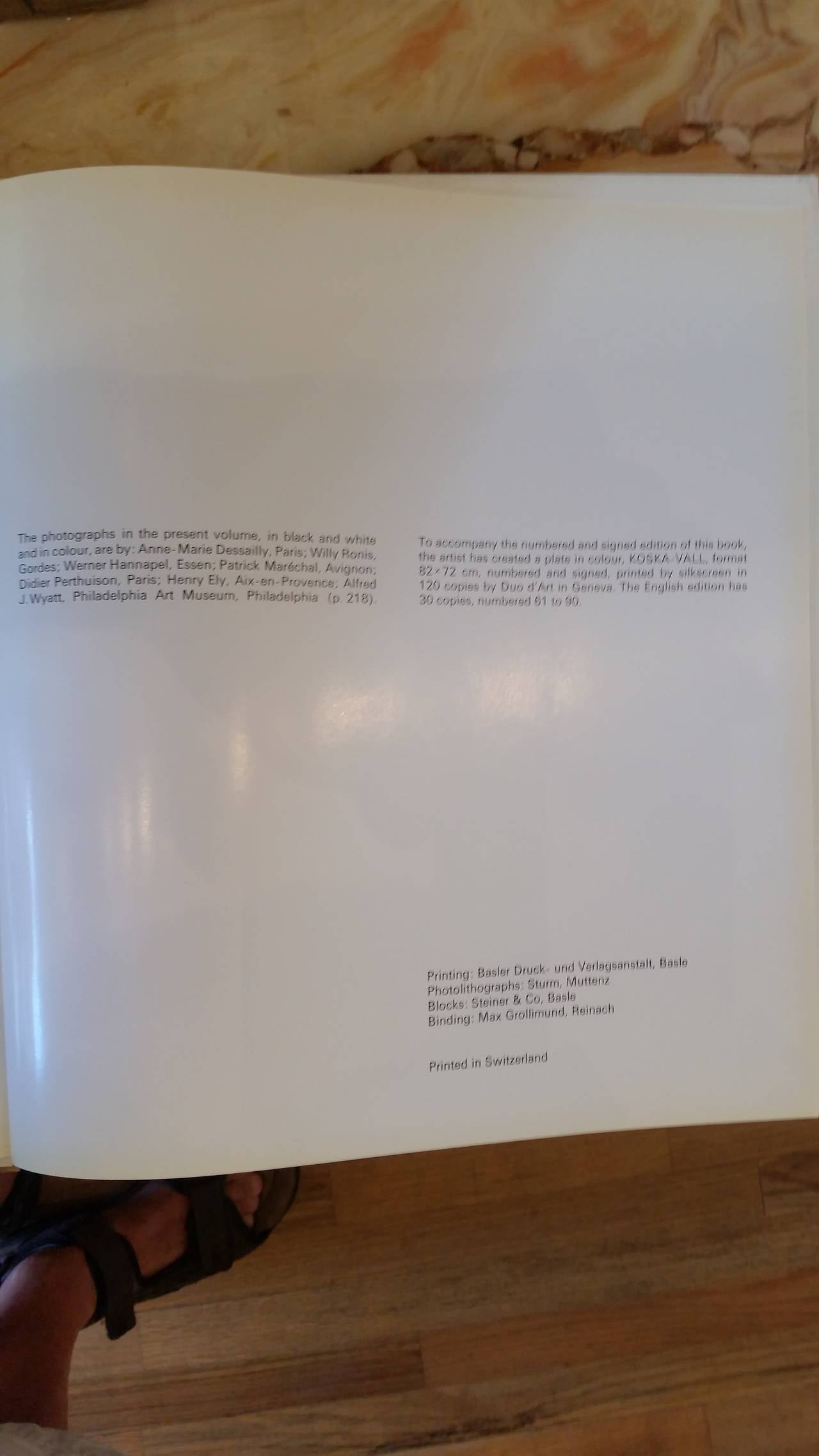 Swiss Victor Vasarely Editions Du Griffon Neuchâtel Book Print