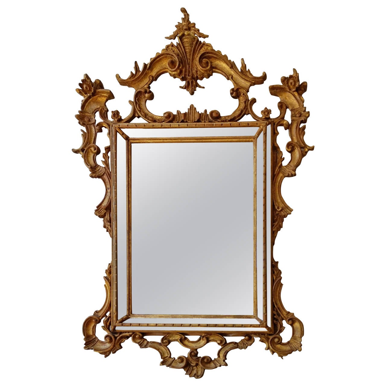 La Barge Italian Rococo Mirror For Sale at 1stdibs