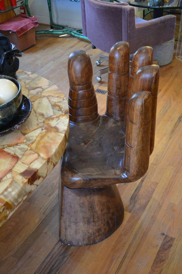 Carved Wood Chair 5