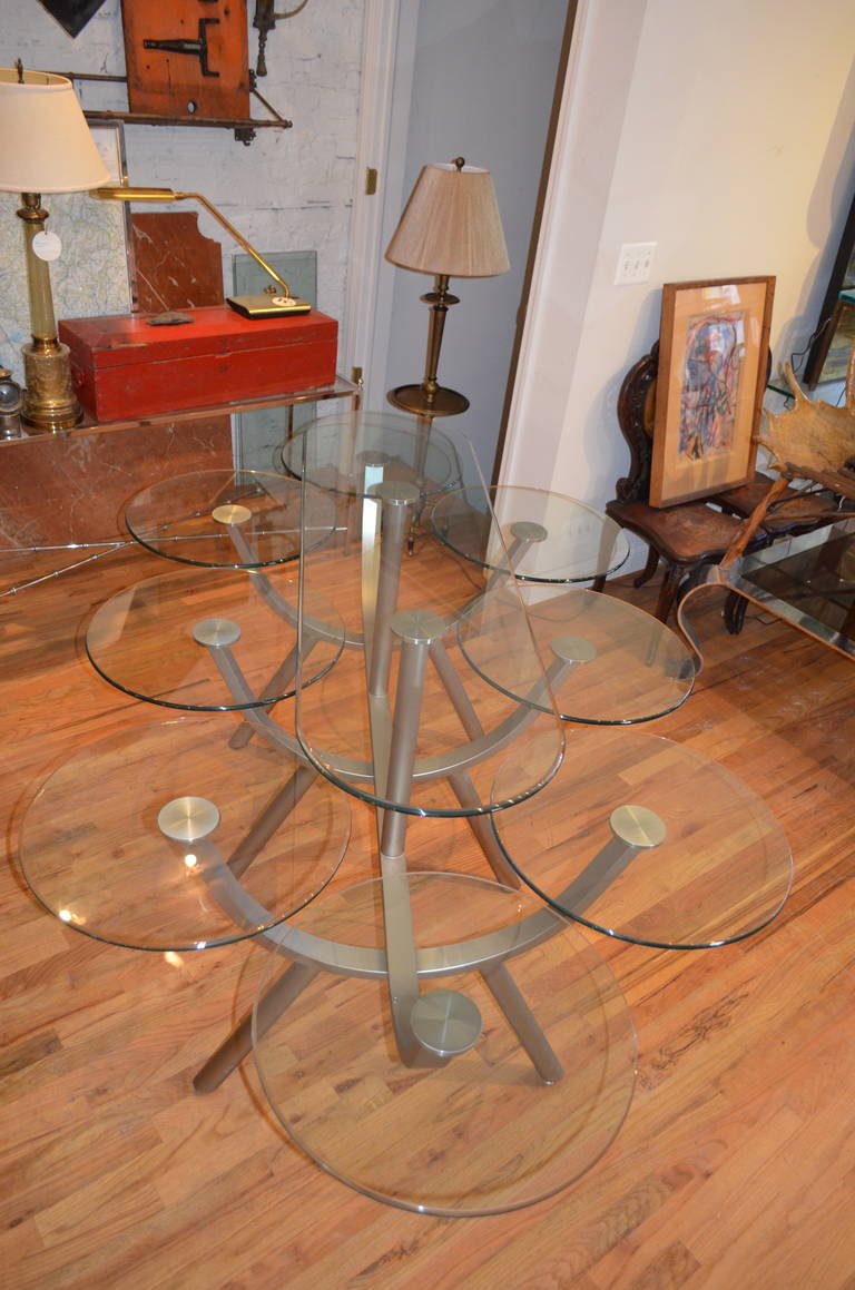 American Glass Dining Table From Design Institute of America's Circle of Life Collection