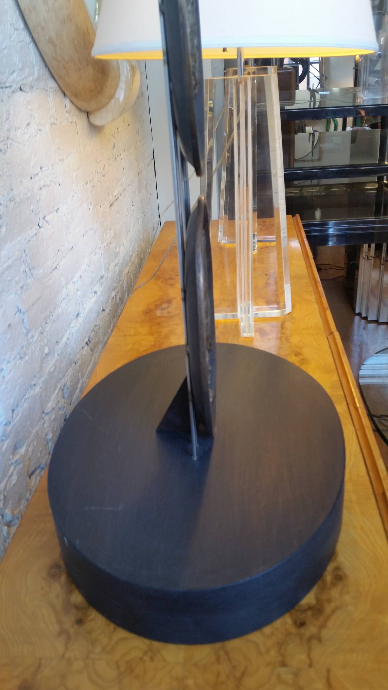 Richard Light Bronze Totem Sculpture In Excellent Condition In Chicago, IL