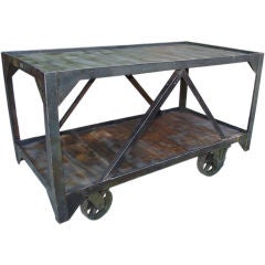 Industrial Cart on Wheels
