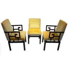 Michael Taylor Far East Baker Dining Chairs