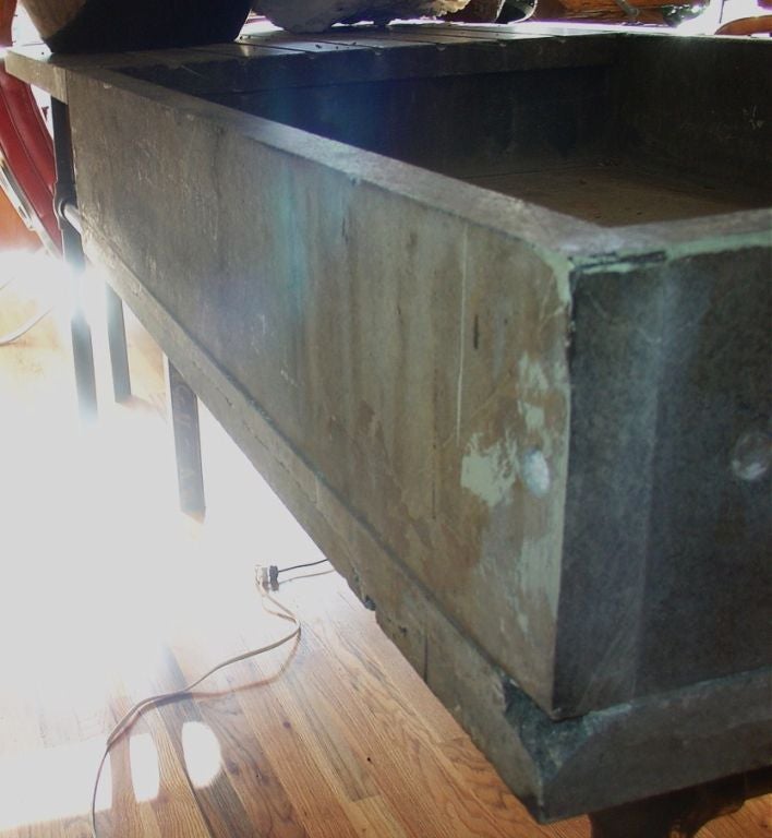 Mid-20th Century Industrial Soapstone Sink or  Wet Bar