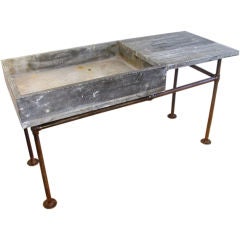 Used Industrial Soapstone Sink or  Wet Bar