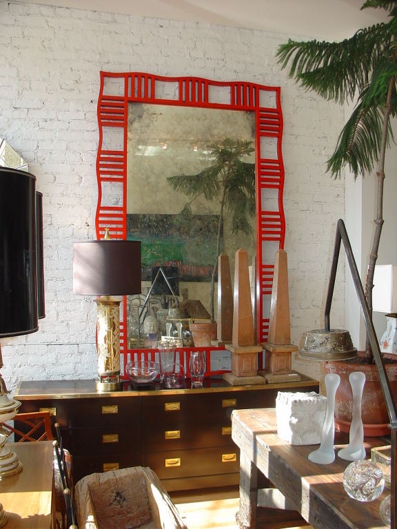20th Century Mammoth Custom Niermann Weeks Mirror
