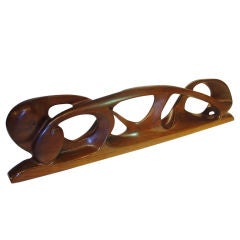 1960
s Biomorphic Wood Sculpture