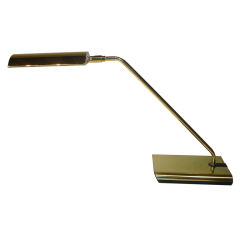 Koch & Lowy Brass Desk Lamp