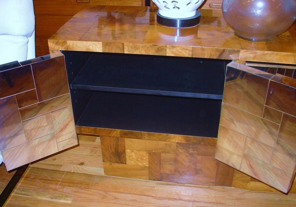 Wood Monumental Paul Evans Cityscape Credenza for Directional.