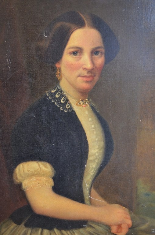 Portrait of a 19th Century lady.