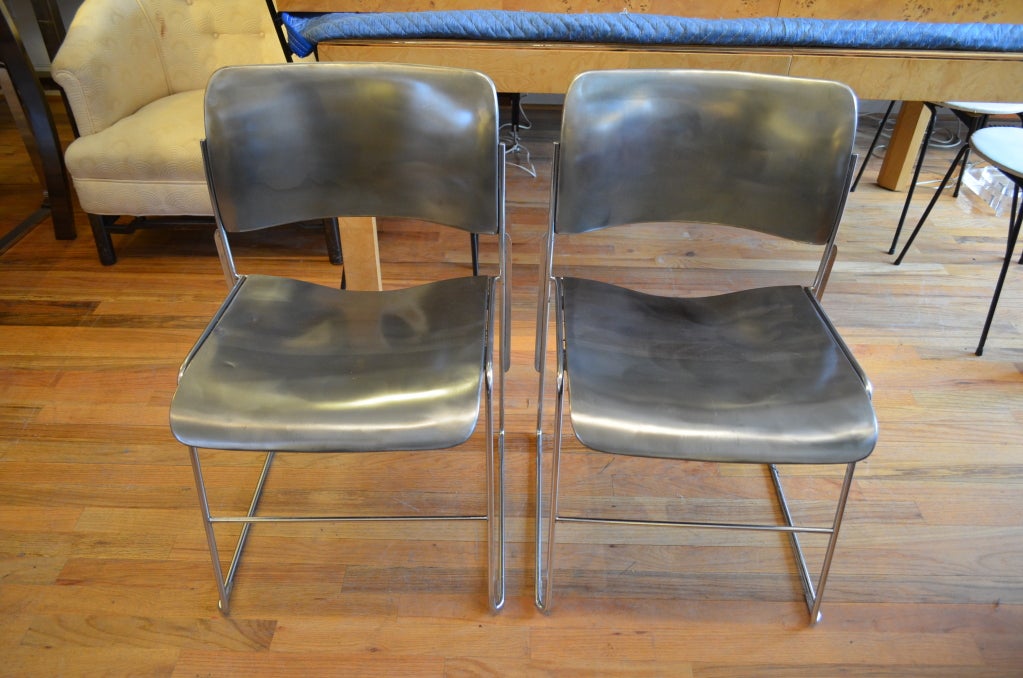 Mid-20th Century David Rowland  Stackable Chairs Priced Individually