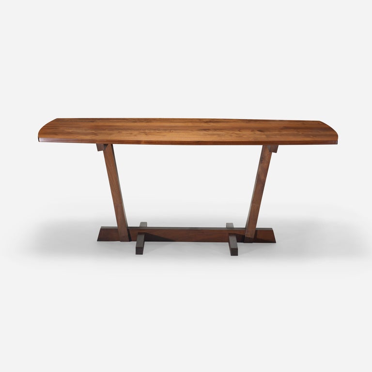 American Conoid dining table by George Nakashima