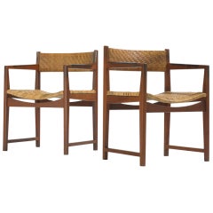 armchairs, pair by Peter Hvidt and Orla Mølgaard-Nielsen