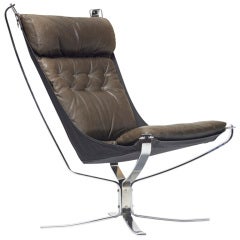Falcon chair by Sigurd Ressell at 1stDibs