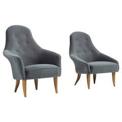Adam and Eva Lounge Chairs by Kerstin Horlin-Holmquist