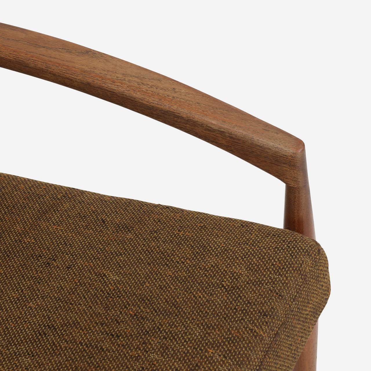 Teak Pair of Lounge Chairs, Model 121 by Kai Kristiansen for Magnus Olesen For Sale