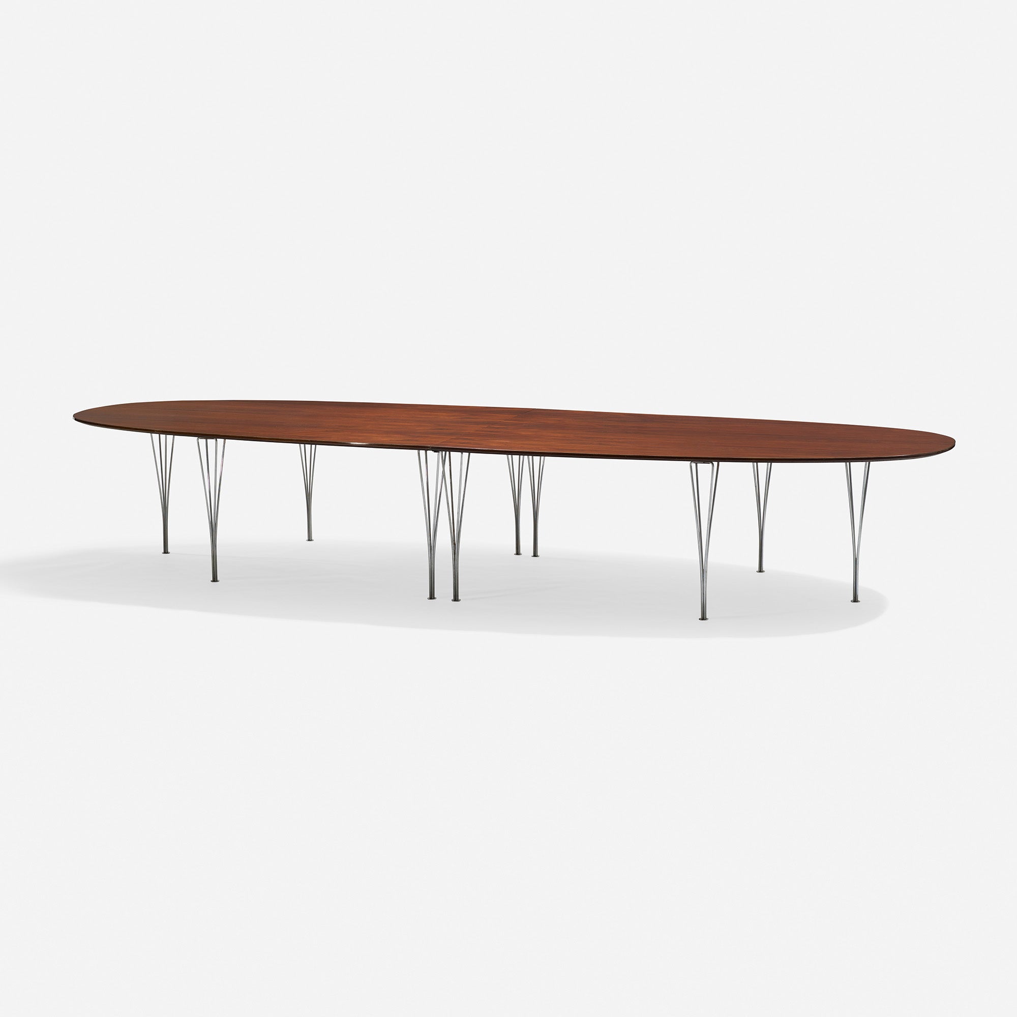 Super Ellipse Table By Arne Jacobsen, Piet Hein And Bruno Mathsson