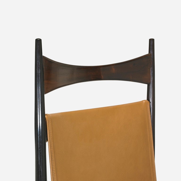 High-Backed Cantu dining chairs, set of ten by Sergio Rodrigues In Excellent Condition In Chicago, IL