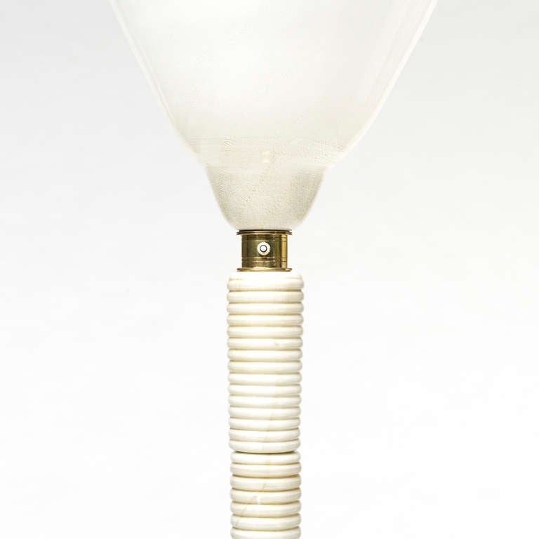 Italian Floor Lamp, Model 511 By Carlo Scarpa For Venini