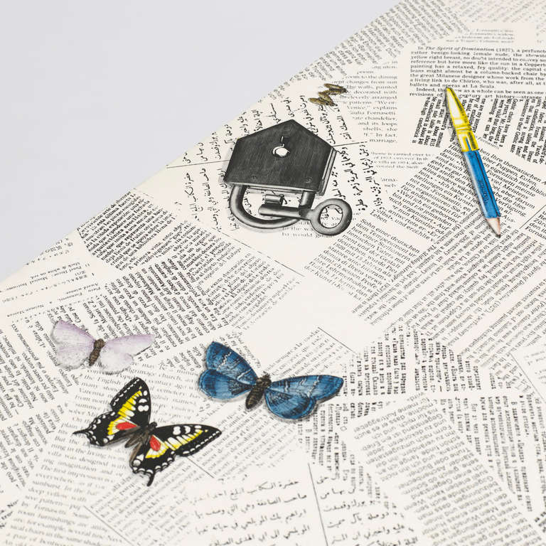 Italian desk by Piero Fornasetti and Gio Ponti