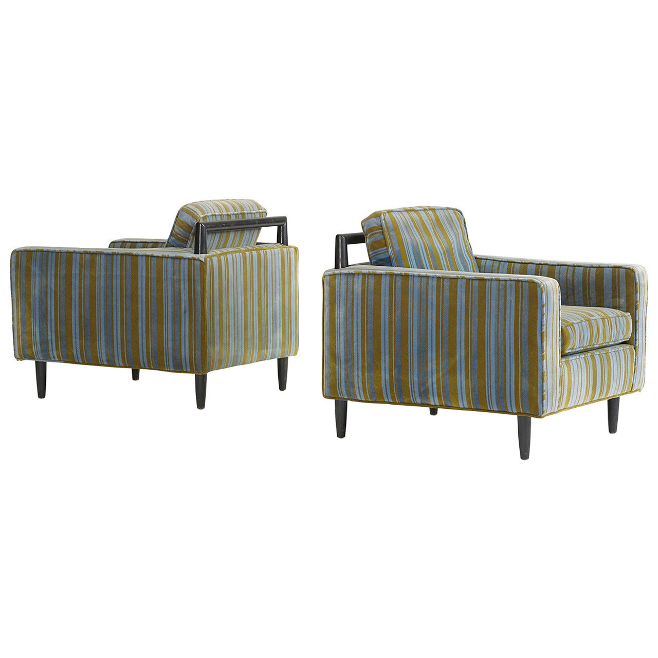 Pair of Lounge Chairs Attributed to Harvey Probber